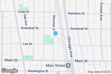 Map image of the property - 1021 Sherman Ave
