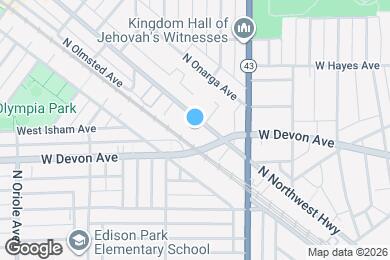 Map image of the property - 6462 N Northwest Hwy