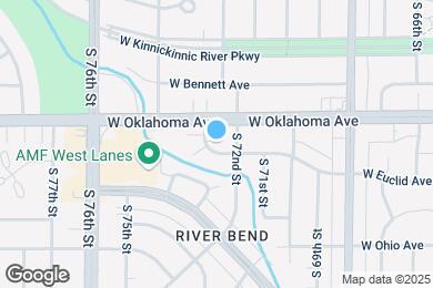 Map image of the property - 7230 W Lakefield Dr