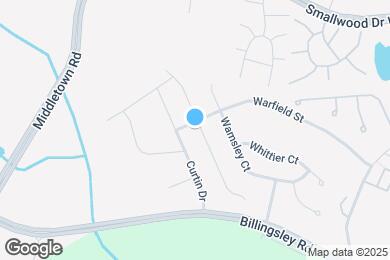 Map image of the property - 3601 Lupton Ct