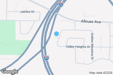 Map image of the property - 2412 E Ridge Ter