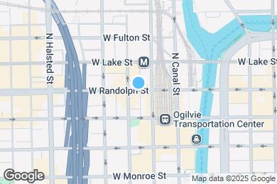Map image of the property - 620 W Randolph St