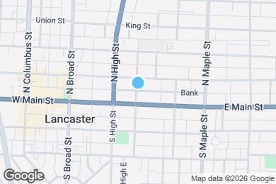 Map image of the property - 116 N Pearl Ave