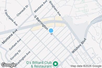 Map image of the property - 963 S Barrington Ave
