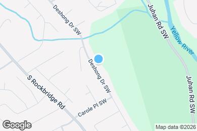 Map image of the property - 3226 Deshong Dr SW