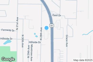 Map image of the property - Ivy Row at Southern Miss