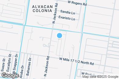 Map image of the property - 2407 N Mojave