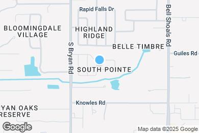 Map image of the property - 553 Oak Creek Dr
