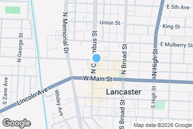 Map image of the property - 128 N Columbus St