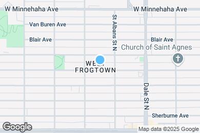 Map image of the property - 713 Thomas Ave