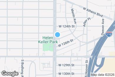 Map image of the property - 12444 S Vermont Ave