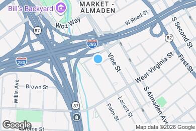 Map image of the property - 685 Locust St