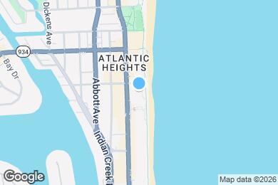Map image of the property - 6801 Collins Ave