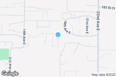 Map image of the property - 18624 17th Ave Ct E