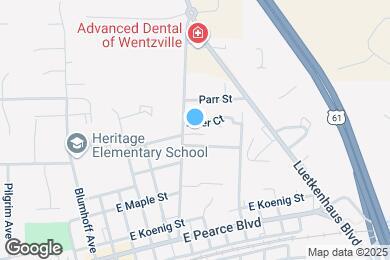 Map image of the property - 606 Wall St