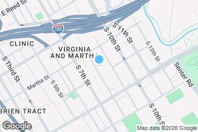 Map image of the property - 972 S 8th St