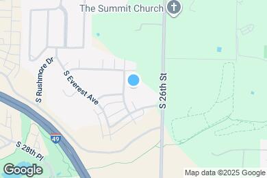 Map image of the property - 2649 S Kilimanjaro Way