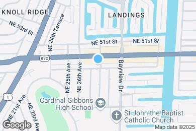 Map image of the property - 2715 NE 49th St