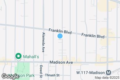 Map image of the property - 1574 Ridgewood Ave