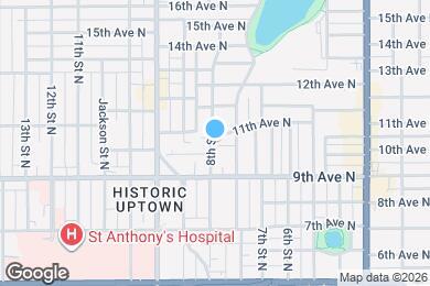 Map image of the property - 1017 8th St N