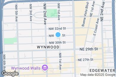 Map image of the property - 3026 NW 1st Ave