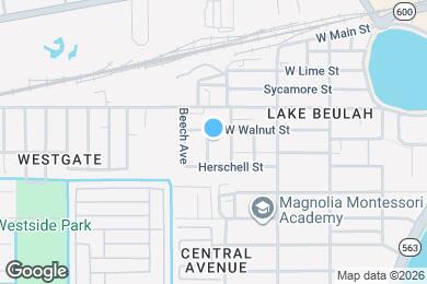 Map image of the property - 512 Dade Ave