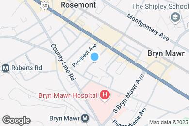 Map image of the property - 39 S Merion Ave