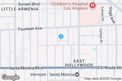 Map image of the property - 1212 N Berendo St