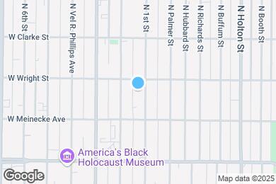 Map image of the property - 2457 N 1st St