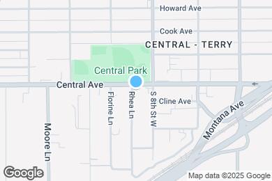 Map image of the property - 820 Central Ave