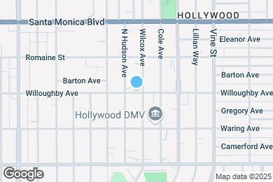 Map image of the property - 6305 Willoughby Ave