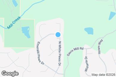 Map image of the property - 172 N White Pines Dr