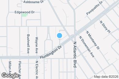 Map image of the property - 1739 La Senda Pl