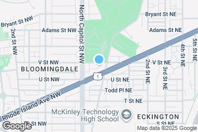 Map image of the property - 35 V St NE