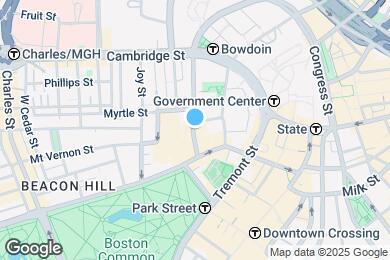 Map image of the property - 124 Bowdoin St