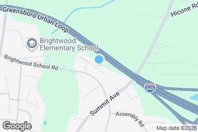 Map image of the property - 2011 Blue Rock Ct