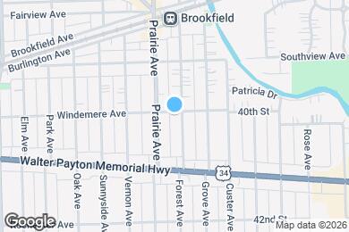 Map image of the property - 4000 Forest Ave