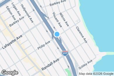 Map image of the property - 854 Throgs Neck Expy