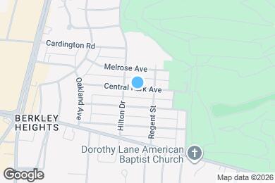 Map image of the property - 1348 Central Park Ave