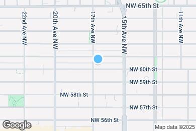 Map image of the property - 1554 NW 60th St