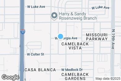 Map image of the property - 2223 W Georgia Ave