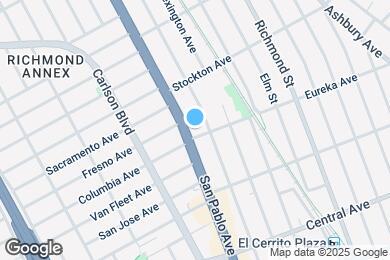 Map image of the property - 10300 San Pablo Ave