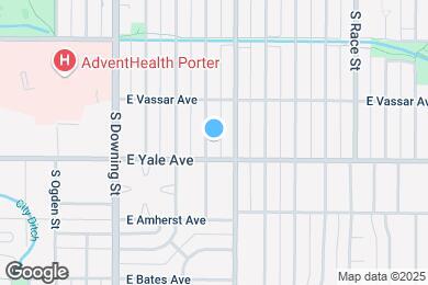Map image of the property - 2666 S Humboldt St