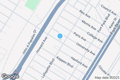 Map image of the property - 1524 Cicotte Ave