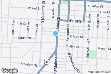 Map image of the property - 154 S Main St