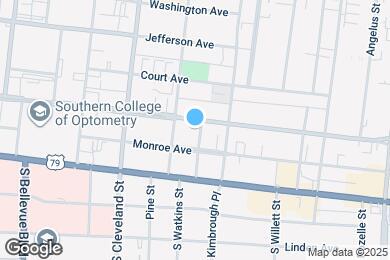 Map image of the property - 1435 Madison Ave
