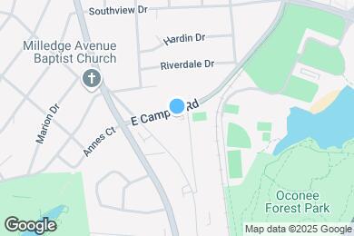 Map image of the property - 655 E Campus Rd