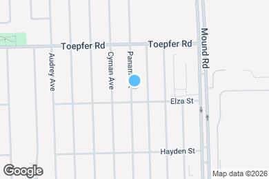 Map image of the property - 21434 Panama St