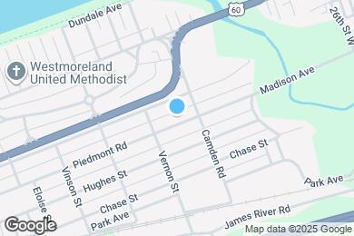 Map image of the property - 3024 Piedmont Rd