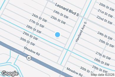 Map image of the property - 4616 28th St SW